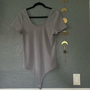LEAVES TODAY-MAKE OFFER: Express Shirt Bodysuit